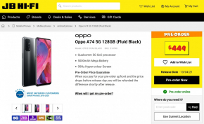 หลุด OPPO A74 5G วางขายแล้วบนหน้าเว็บไซต์ต่างประเทศด้วยราคาน่ารักๆ